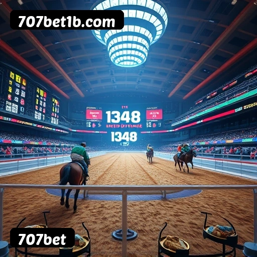 Números do app 707bet em material de marketing — ilustração, não auditoria